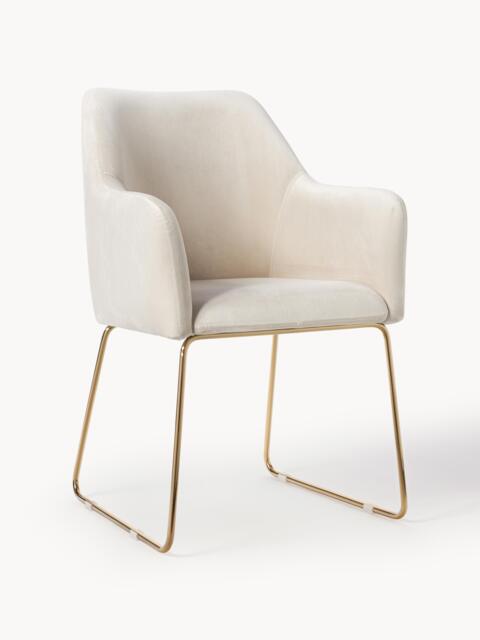 Velvet Armchair Isla - image 1