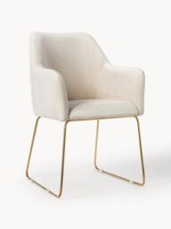 Velvet Armchair Isla - thumbnail 1