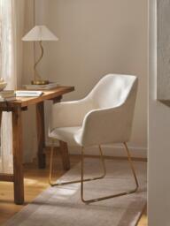 Velvet Armchair Isla - thumbnail 2