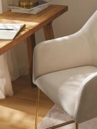 Velvet Armchair Isla - thumbnail 7