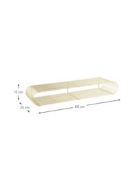 Metal Wall Shelf Curva, W 80 cm - thumbnail 4