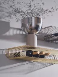 Metal Wall Shelf Curva, W 80 cm - thumbnail 2