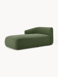 Bouclé Corner Chaise Module Sofia