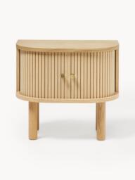 Bedside Table Calary with Fluted Front - thumbnail 2