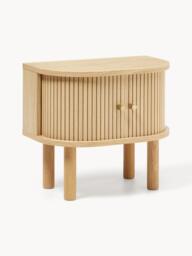 Bedside Table Calary with Fluted Front - thumbnail 1