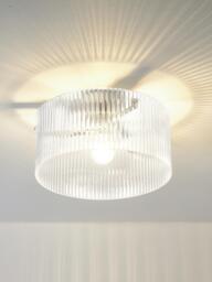 Ribbed Glass Ceiling Lamp Emmi - thumbnail 2