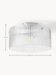 Ribbed Glass Ceiling Lamp Emmi - thumbnail 7