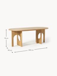 Oval Dining Table Apollo, in various sizes - thumbnail 9