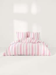 Cotton Percale Duvet Cover Hildy - thumbnail 2