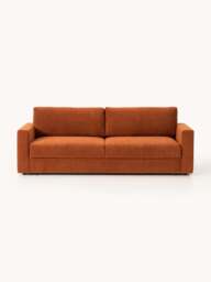 Velvet Sofa Bed Tasha (3-seater) - thumbnail 1