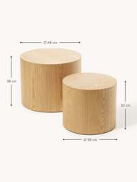 Wooden Coffee Tables Dan, Set of 2 - thumbnail 9