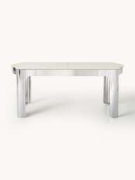 Dining Table Georgia with Glass Top, in various sizes - thumbnail 2