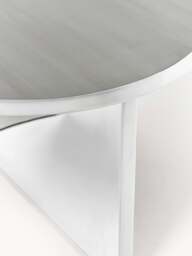 Oval Metal Coffee Table Leander - thumbnail 5