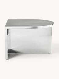 Oval Metal Coffee Table Leander - thumbnail 3