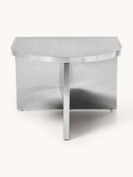 Oval Metal Coffee Table Leander - thumbnail 2