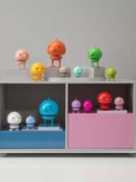 Decorative Object Bumble, H 8 cm - thumbnail 5