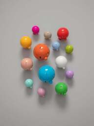 Decorative Object Bumble, H 8 cm - thumbnail 6