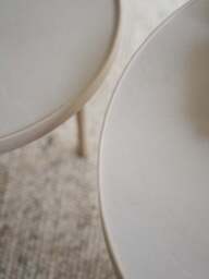 Round Oak Wood Coffee Table Marsden, Ø 90 cm - thumbnail 4