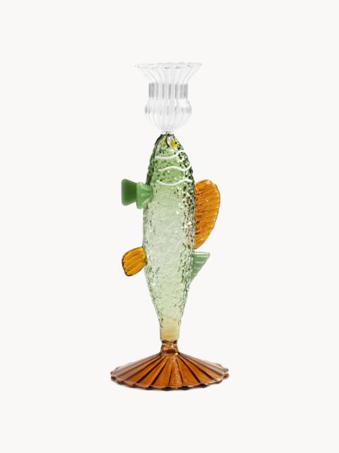Handmade Borosilicate Candle Holder Fish - image 1