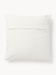 Embroidered Cotton Cushion Cover Vahid with a High-Low Texture - thumbnail 3