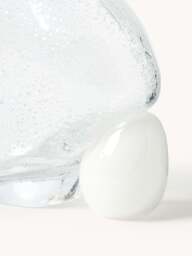 Glass Vase Nicky with Air Bubbles, H 20 cm - thumbnail 4