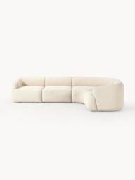 Modular Bouclé Corner Sofa Sofia (4-seater) - thumbnail 1