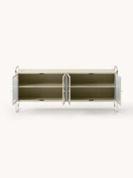 Metal Sideboard Robyn with Glass Front - thumbnail 3