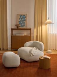 Floor Lamp Vica with Marble Base - thumbnail 7