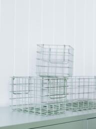 Metal Storage Baskets The Baskets, Set of 3 - thumbnail 3