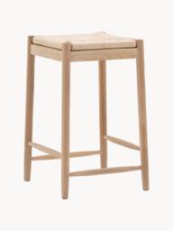 Handmade Oak Wood Counter Stool Eton - thumbnail 1