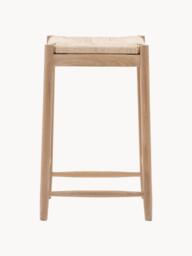 Handmade Oak Wood Counter Stool Eton - thumbnail 3