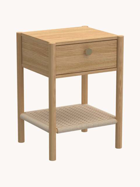Wooden Bedside Table Monfort - image 1