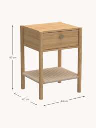 Wooden Bedside Table Monfort - thumbnail 3