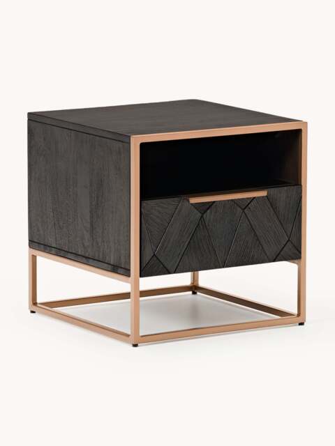 Mango Wood Bedside Table Harry - image 1
