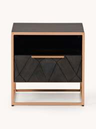 Mango Wood Bedside Table Harry - thumbnail 3