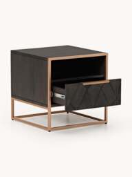 Mango Wood Bedside Table Harry - thumbnail 2
