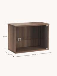 Display Cabinet String System with Swing Glass Door, W 58 x D 30 cm - thumbnail 3