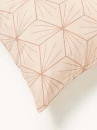Reversible Cotton Pillowcase Ilda, with Geometric Print - thumbnail 9