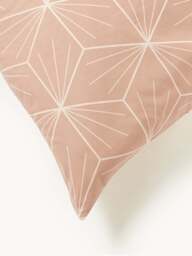 Reversible Cotton Pillowcase Ilda, with Geometric Print - thumbnail 8