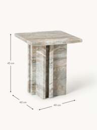 Marble Side Table Selene - thumbnail 6