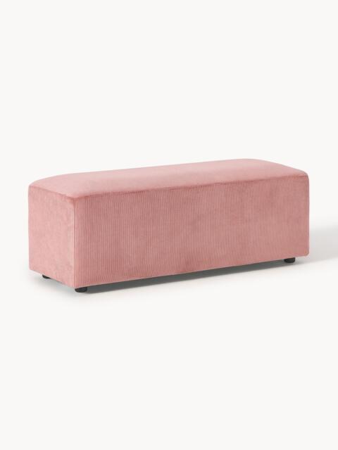 XL Corduroy Ottoman Melva, W 116 x D 42 cm - image 1