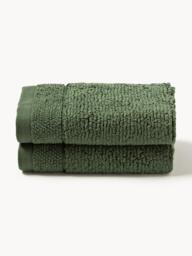 Towel Luxe with Striped Border, in various sizes - thumbnail 2