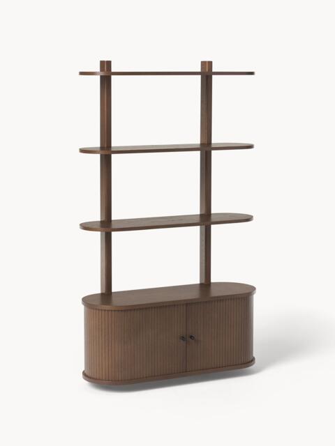 Wall-Mounted Shelf Calary with Fluted Front - image 1