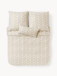 Patterned Cotton Duvet Cover Mirja - thumbnail 2
