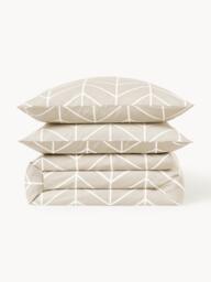 Patterned Cotton Duvet Cover Mirja - thumbnail 3