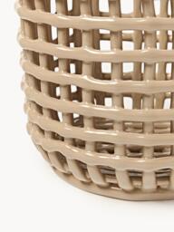 Handmade Ceramic Storage Basket Nalan, H 21 cm - thumbnail 4