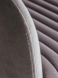 Velvet Desk Chair Murray, Adjustable Height - thumbnail 3