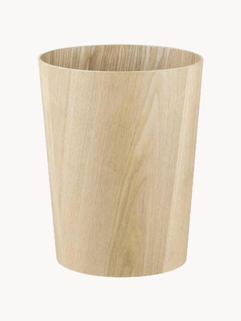 Round Wooden Waste Paper Basket Wilo - image 1