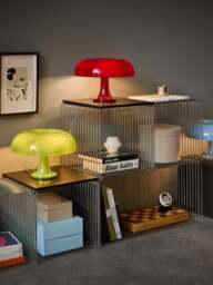 Top Panel Panton Wire Single for Modular Shelf System, W 35 cm - thumbnail 5