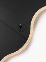 Wavy Wooden Full-Length Wall Mirror Stream - thumbnail 5